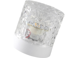 Luminária de mesa Fabater Ambient, luz noturna romântica e dinâmica de 360 graus para cabeceira de quarto com 3 núcleos.