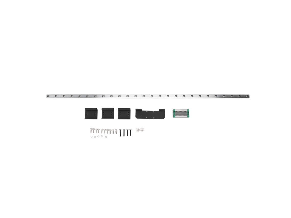 Kit De Guide Rail Linear De Aço Carbono Alto Para Eixo X Da Impressora 3d Neptune 3 Max 4 Max
