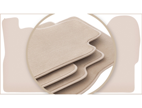 Tapetes Bege Premium Para: Brasileiro Iveco Daily Iii 1999-2006