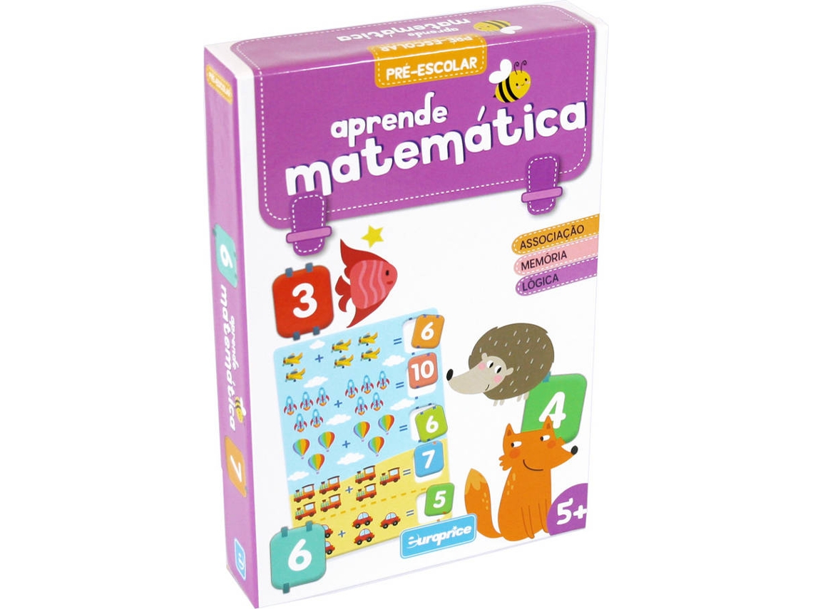 Jogo Educativo EUROPRICE Aprende Matemática (Idade Mínima: 3 Anos)