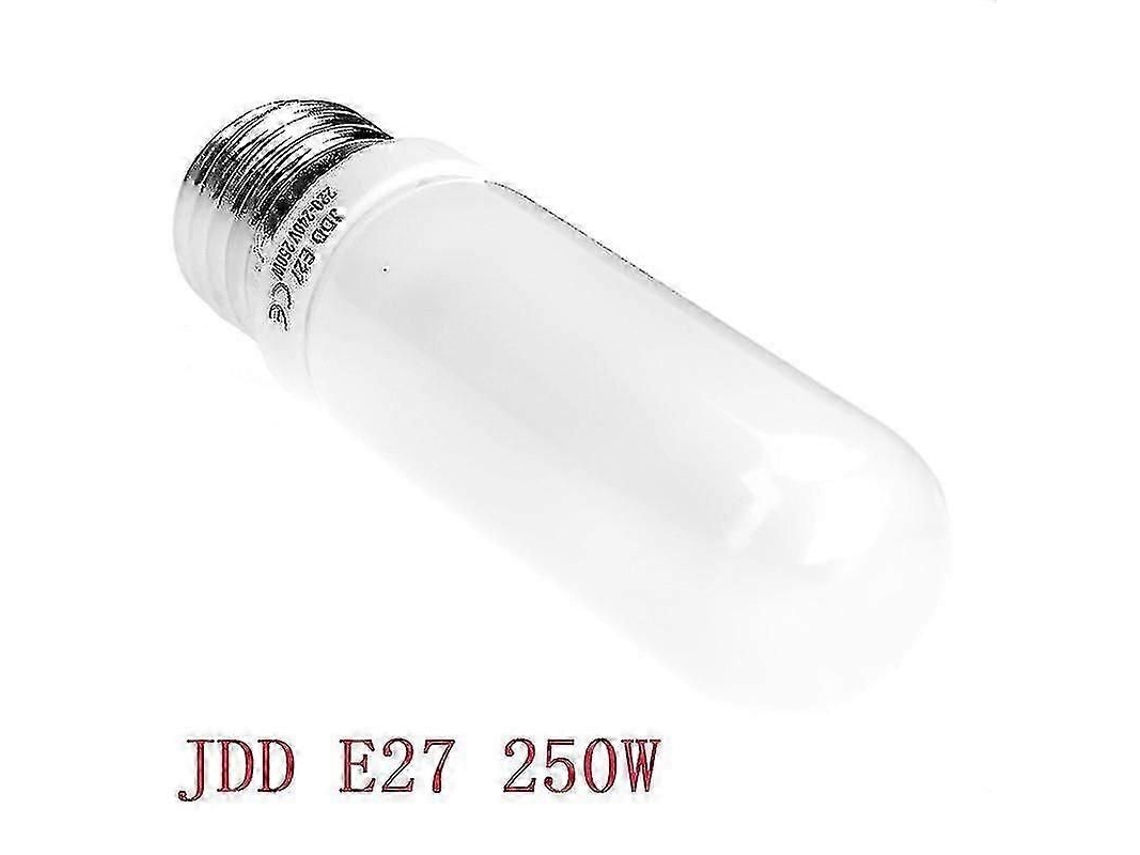 2 Lâmpadas Halógenas E27 150w Foscas, Diâmetro 32mm, Compatíveis Com Dimmer