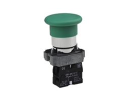 1 Botão de Pressão Verde com Cabeça Plana e Função Normalmente Aberta Xb2ba31c Zb2ba3c+zb2bz101c — Envio Rápido