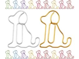 Clips De Papel Metal Em Formato Cachorro Aboofan, Práticos E Adoráveis Para Decoração Escolar Tarefas De Casa, Pacote