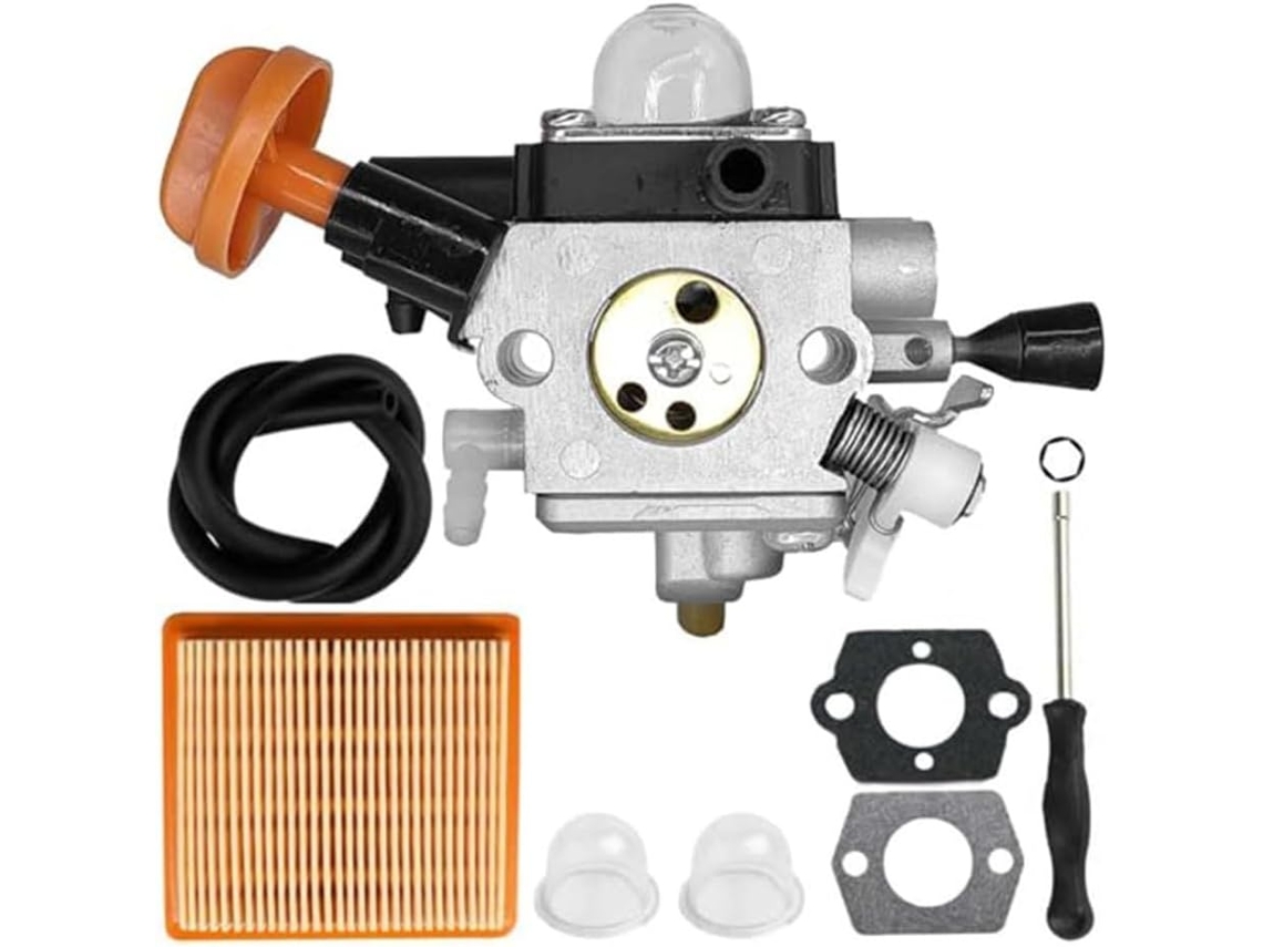 Kit De Carburador Fs91 Para Cortador De Grama, Substituto Para Roçadeira.