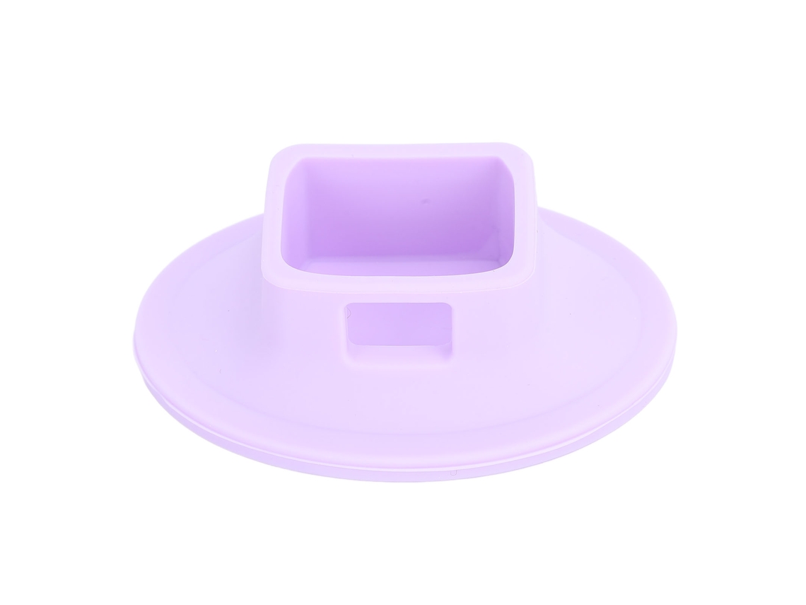 Suporte De Silicone Para Câmera Osmo Pocket 3 Base De Escritório Portátil Com Porta De Carregamento Roxa
