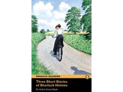 Livro LEVEL 2 THREE SHORT STORIES OF SHERLOCK HOLMES BOOK AND MP3 PACK de Sir Arthur Conan Doyle (Inglês)