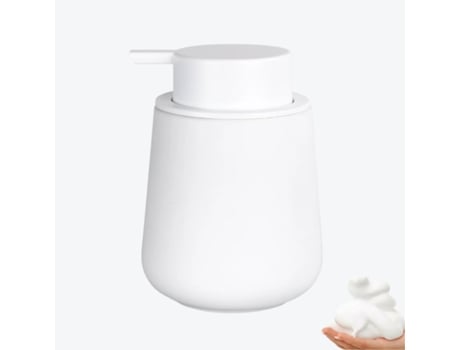 Doseador De Sabão Em Espuma Grande Com Revestimento Rubber Paint Em Cerâmica Reciclada Eco Clay Bosilunlife