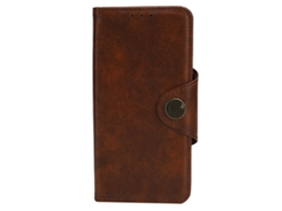 Funda de Couro Antigo de Corpo Completo para Samsung Galaxy X Cover 5 com Slot para Cartão | S/MARCA