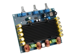 Laxiscreed Amplificador De Potência Digital 200w Para Áudio, Placa De Som