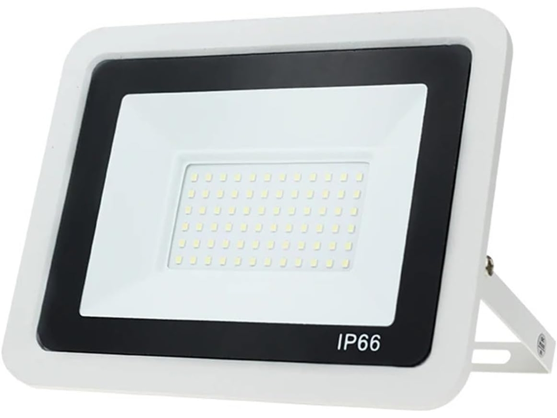 Refletor Led À Prova D'água Ip66, 10w A 100w, Com Carcaça