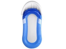 Cama Flutuante Inflável De Verão Para Piscina Com Sombra, Cadeira De Convés Individual, Tapete De Praia Universal Para Crianças, Mulheres E Homens.