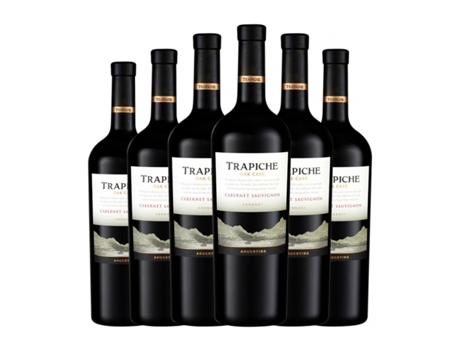 Vinho TRAPICHE Oak Cask Cabernet Sauvignon Mendoza (0.75 L - 6 Unidades)