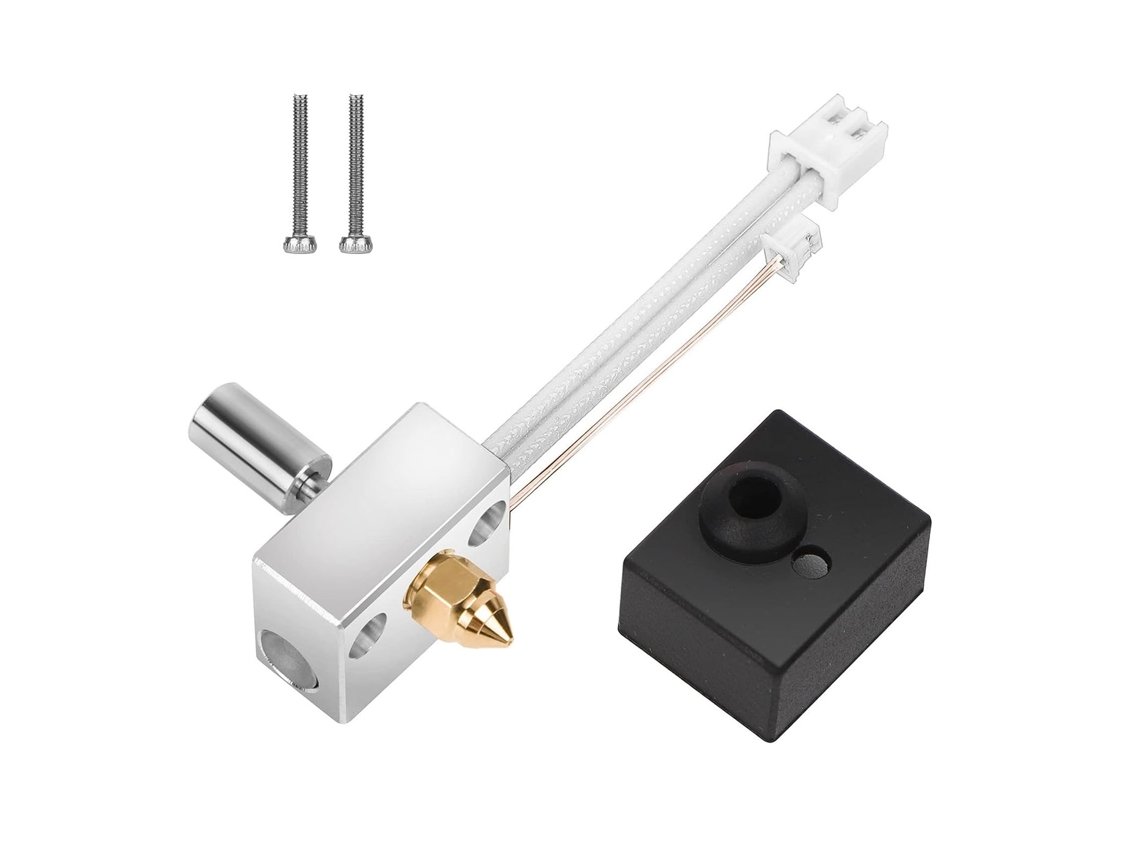 Kit Bloco Aquecedor Extruder Bico 0.4mm Termistor Ntc100k 260℃ Para Ender3 S1