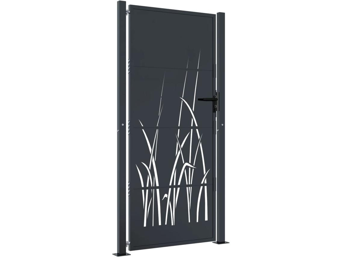 Garden Gate, Garden Gates Vidaxl Antracite Aço (100 X 200 Cm)