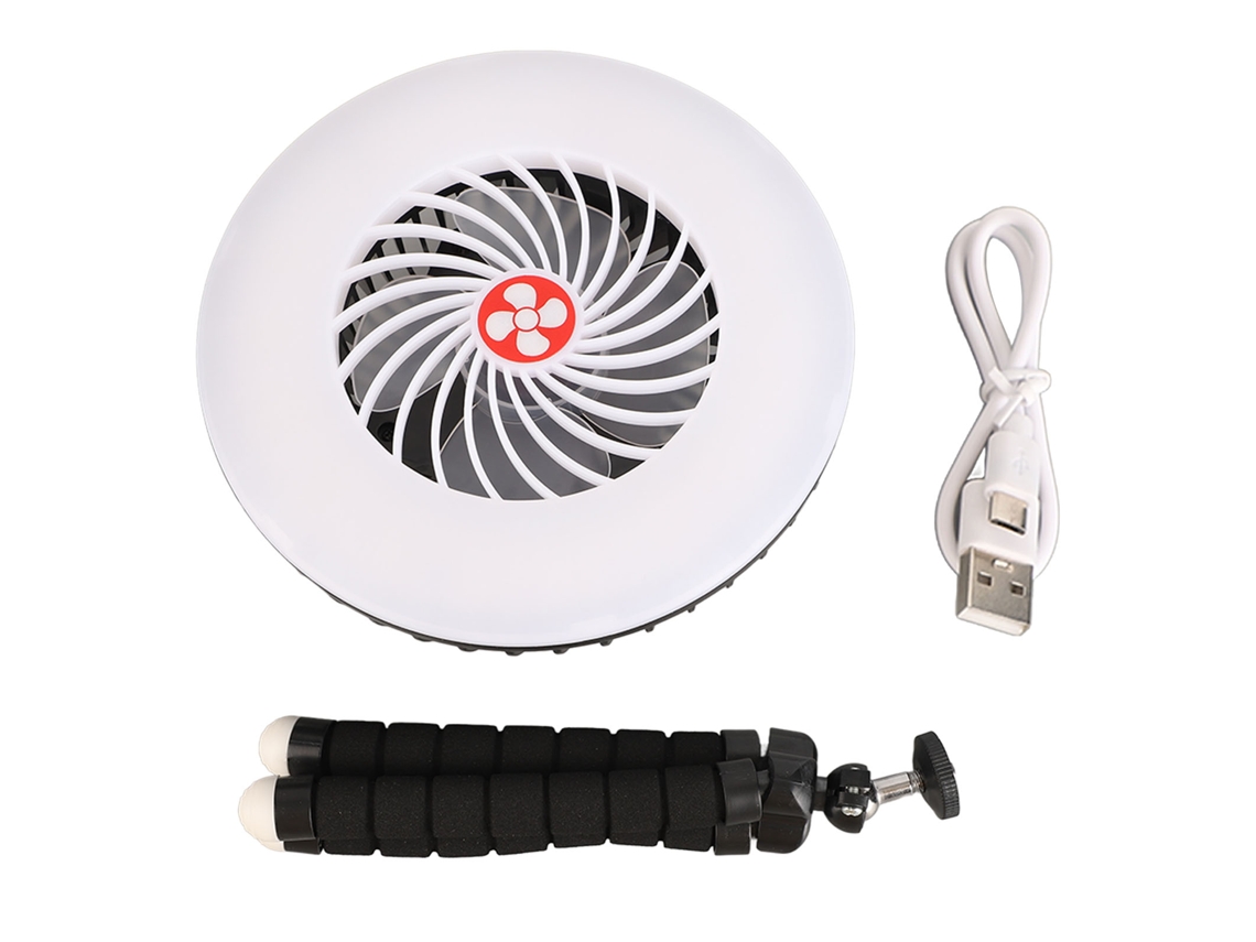2026 lâmpada Ventilador Solar Portátil com Bateria 1200mah Luz de Tenda para Camping Trekking Apagões Furacão