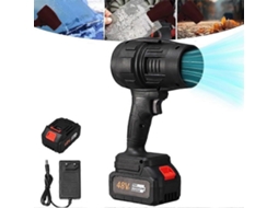 Soprador de Folhas Portátil Sem Fio Turbo Jet 2025 BRILVIBERA ( Preto)