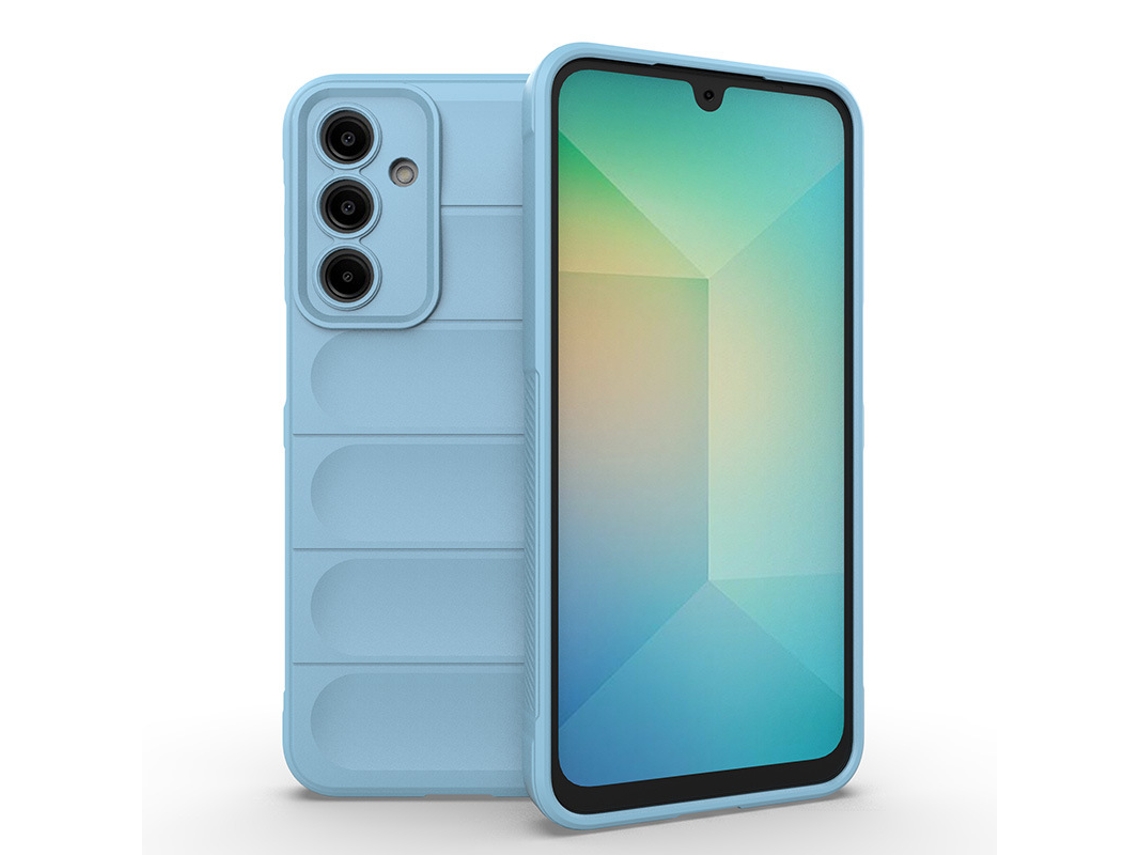 Adequado Para Capas De Celular Samsung, Esfoliante De Pele Anti-queda.azul Claro-a04
