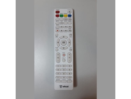 Tokai. Controle Remoto Original Para Televisão Tokai Tte22d904w. Novo. Entregue Sem Baterias.
