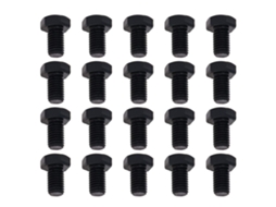 Protetores externos para cabeçote sextavado M10 x 16 mm em aço carbono cinza