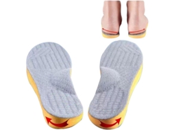 Fasst plantillas de Suporte de Arco Alto para Sobressupinação, Inserções Ortopédicas Unisex para Alivio de Dor no Pé CUIDADOS
