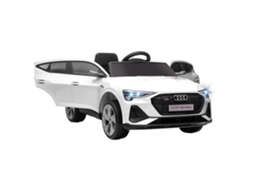 Carro elétrico infantil Audi 12v, controle remoto, faróis, buzina, música, velocidade 3,5km/h, 108x60x47cm | S/MARCA