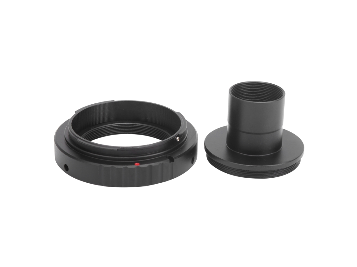 Adaptador de Lente Anel T M42x0.75mm para Câmera SLR Canon Sony Fujifilm Olympus Nikon Preto 24.5mm