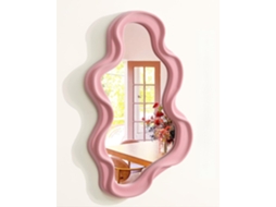 Espelho De Parede Ondulado Para Decoração De Quarto De Menina, Espelhos Decorativos Abstratos Pequenos E Para