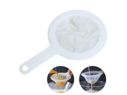 Filtro Para Bebidas, Multiuso, Reutilizável, Alimentos, Ideal Coar, Preparar Café Gelado E Iogurte.