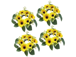 Pulseira Bouquet com Caixas Bombons Girassol
