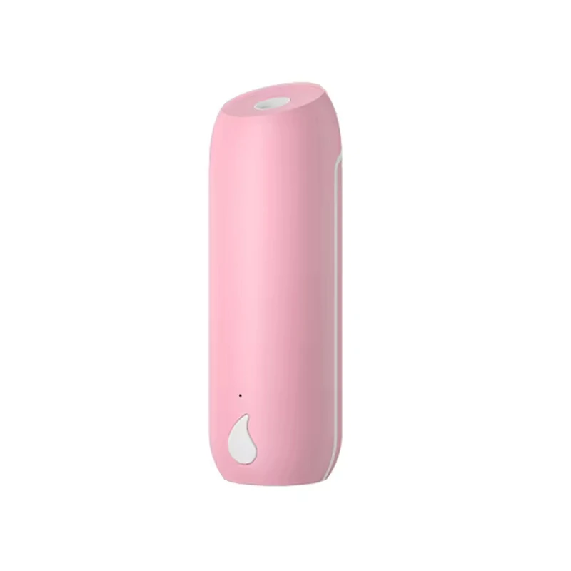 (rosa) Difusor De Óleos Essenciais Sem Água, Tipo Garrafa, Difusor De Aromas Automático, Recarregável Via Usb, 4 Velocidades
