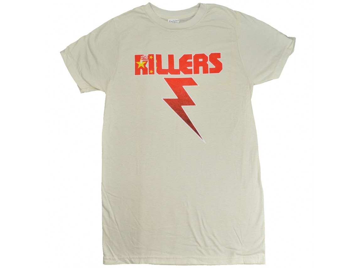 The Killers China Bolt Flag T-shirt Unisex Adults Size:m