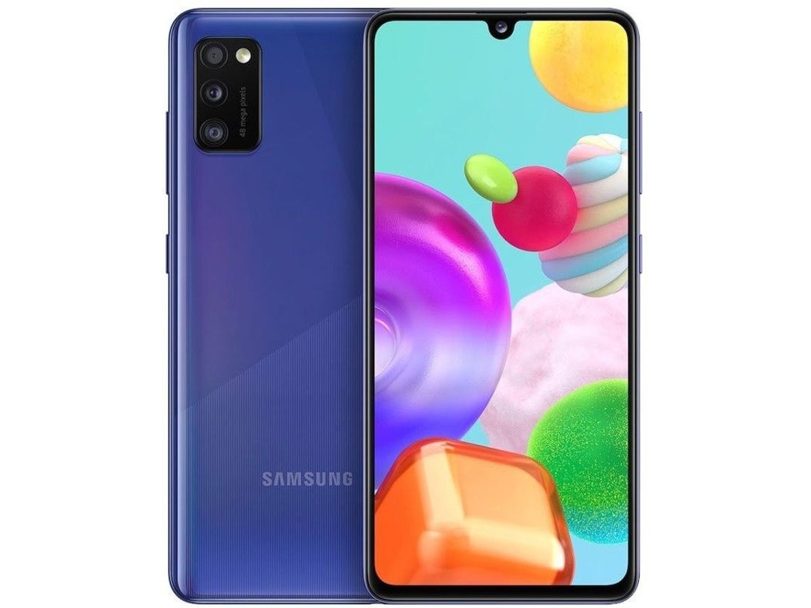 Smartphone SAMSUNG Galaxy A41 (Recondicionado Marcas Mínimas - 64 GB - Azul)