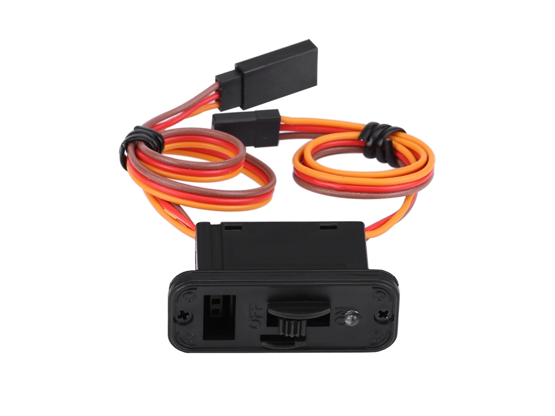 Interruptor RC Jr com LED de Alta Potência Conector para Receptor de Controle Remoto S/MARCA