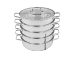Panela A Vapor Empilhã¡vel, Design De Mãºltiplos Nãveis, Compatibilidade De Cozinha Versã¡til, 32cm Oem