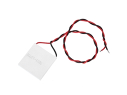 Módulo de Placa de Enfriamento Peltier TEC1 12702 40x40mm com Acessórios de Resfriamento S/MARCA