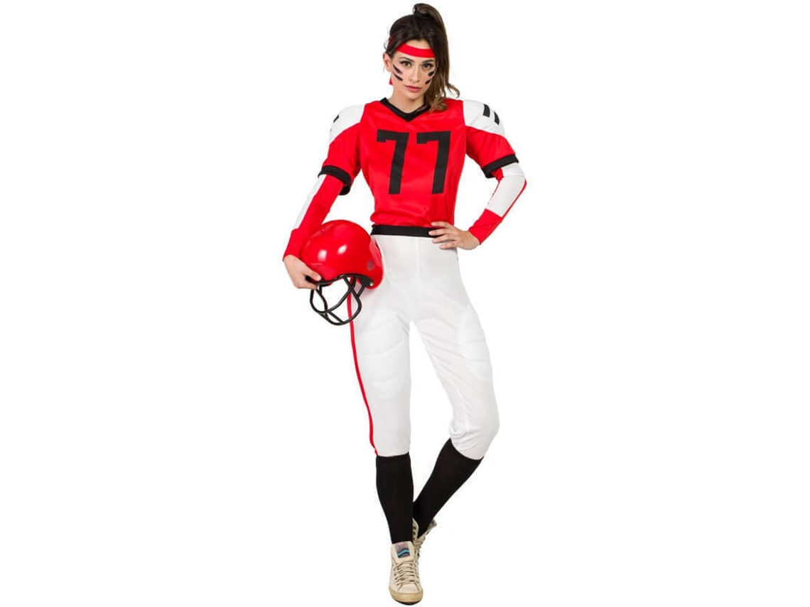 Fato de Mulher DISFRAZZES Jogadora Rugby (Tam: S)