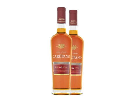 Rum CARÚPANO Añejo Especial Reserva 6 Anos (0.7 L - 2 Unidades)