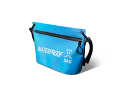 Waverite Bolsa Transversal Azul Natação Impermeável Cosméticos Mão Piscina Ombro Portátil Praia Atividades Ar Livre