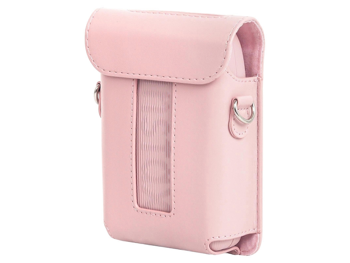 Bolsa De Couro Com Alça Compatível Com Fujifilm Instax Mini Link 3 Brilvibera