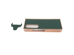 Capa de Couro para Samsung Galaxy Z Fold EOOCOO, resistente a arranhões