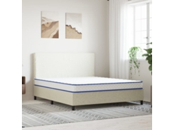 Vidaxl Colchão De Espuma De Memória 200 X 160 X 17 Cm Macio