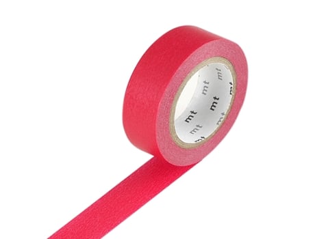 Fita Crepe Monocromática Vermelha 1,5 cmx7 M YOUDOIT