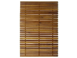 2 Pc Tapetes de Banho de Acácia 80 X 50 Cm MAISON EXCLUSIVE