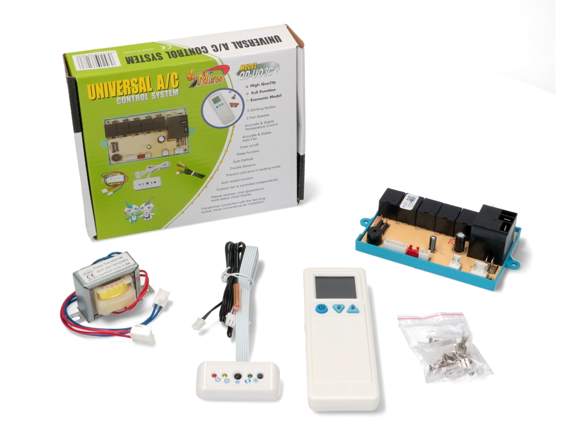 Comando para Ar Condicionado com Módulo Qd u03c+ para Ar Condicionado Acp931un