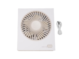 Laxiscreed Ventilador De Mesa Plegável Com Ajuste De 4 Velocidades E Operação Silenciosa