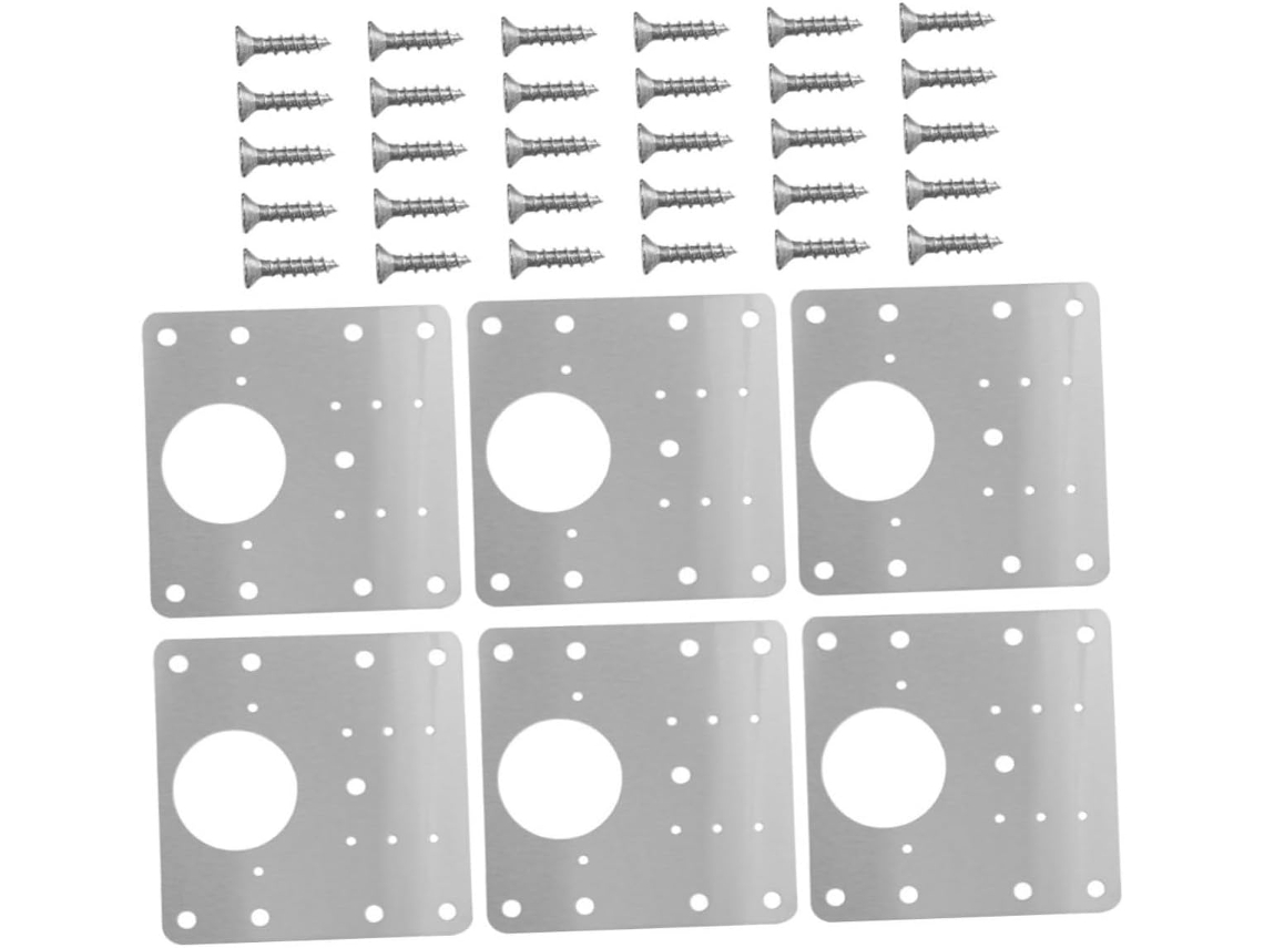 Conjunto De 6 Placas Para Armários Cozinha, Duráveis E Com Silencioso.