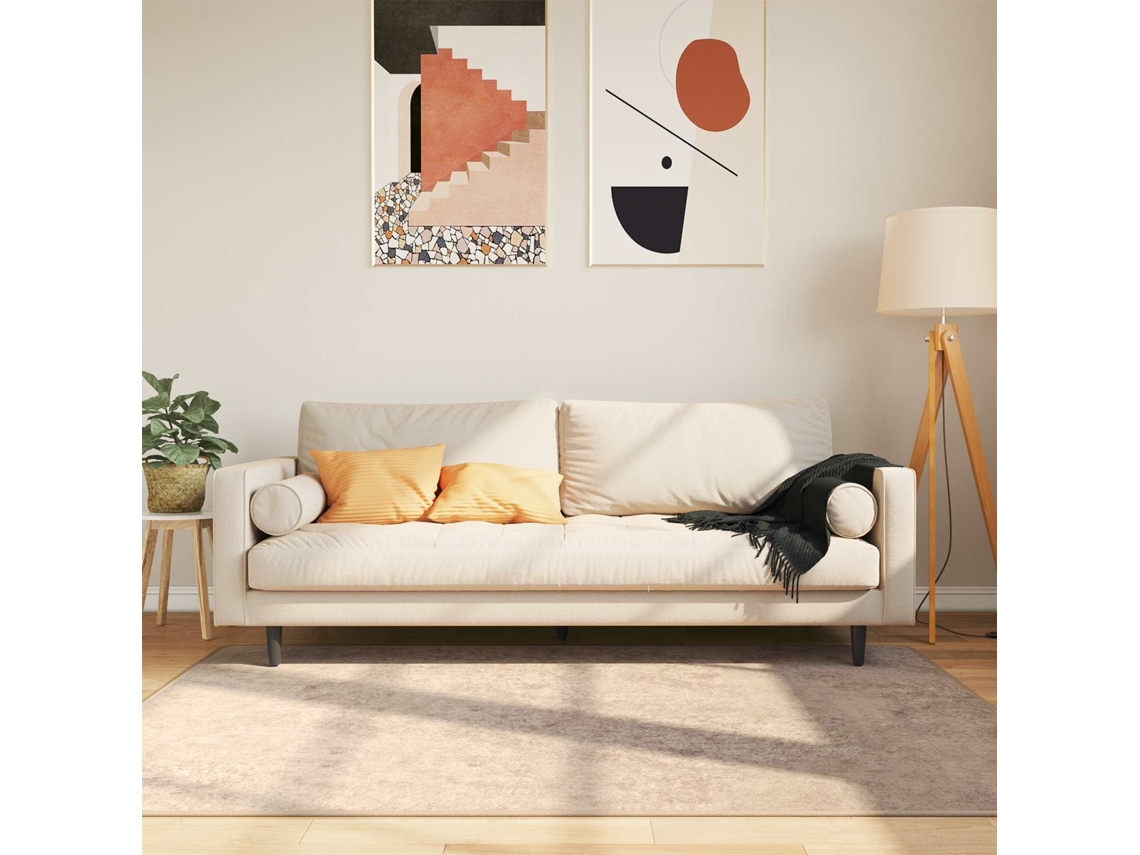 Vidaxl Passadeira Marsa Bege 120 X 170 Cm Poliéster E Pvc