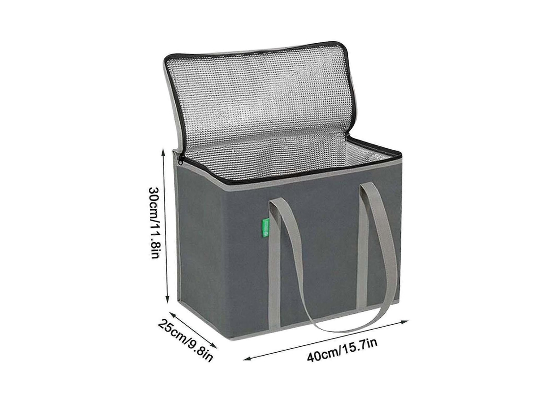 Bolsa Térmica Dobrável, Bolsa Isolada, Cesta de Compras, Bolsa de Piquenique para Escritório, Trabalho e Atividades Ao Ar Livre. GOKOCO