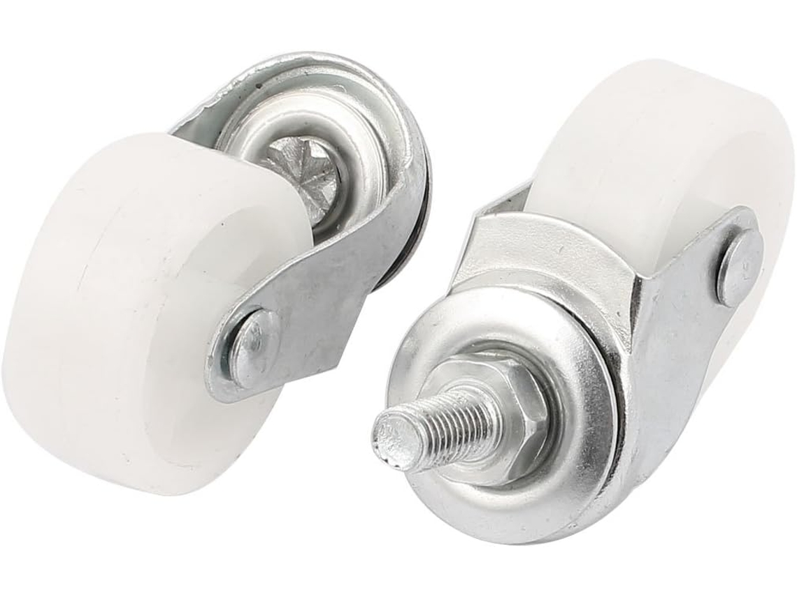 Rodízio Giratório De Metal Com, Aexit, (2 Unidades), Nylon