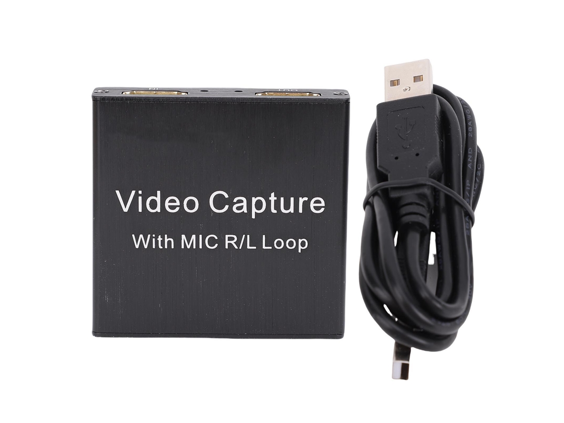 Placa de Captura 4k LAXISCREED com Loop Out 1080p Usb